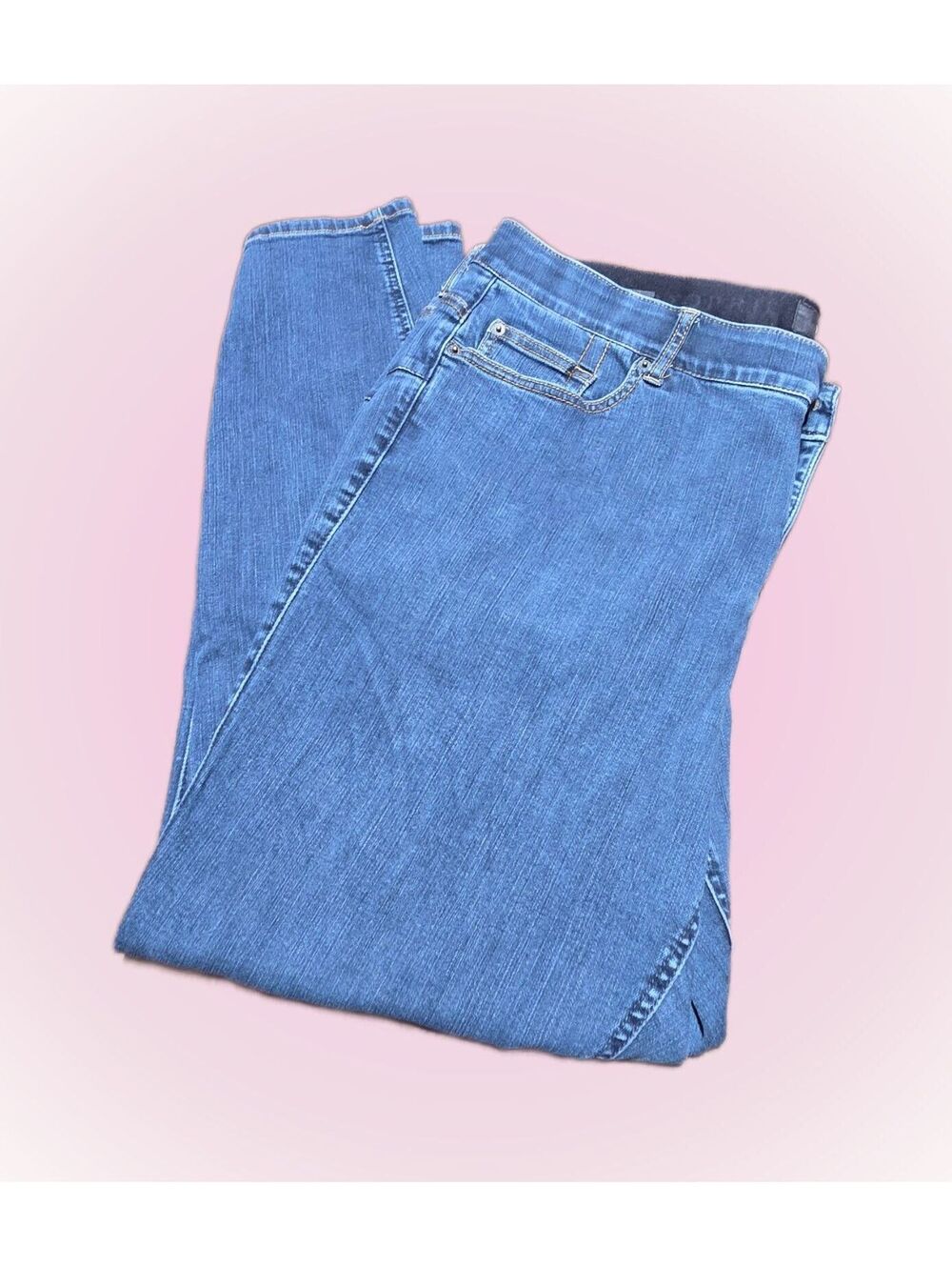 Womens Plus Size 22R Torrid Blue Denim Skinny Jeans | Premium | Elastic Waist